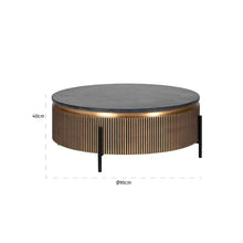 Load image into Gallery viewer, Ironville Round Coffee Table