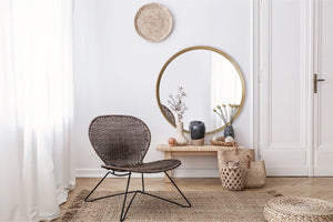 Solid Round Mirror