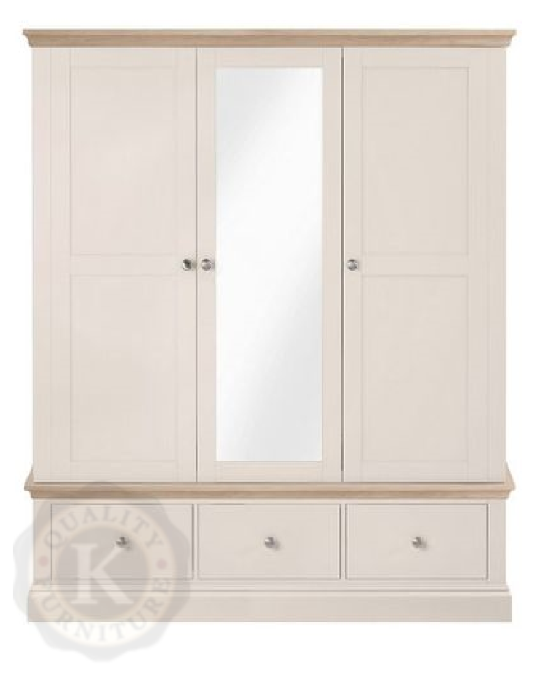 Corndell Triple Wardrobe