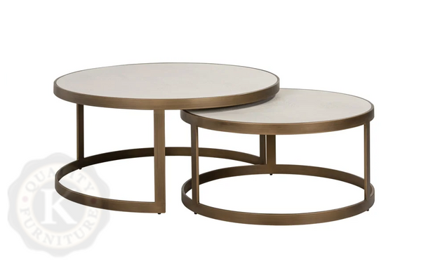 Whitebone Coffee Table Nest