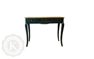 Green Painted Console