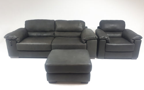 Natuzzi Cat 20 Natural Leather  3 + 1 + 1