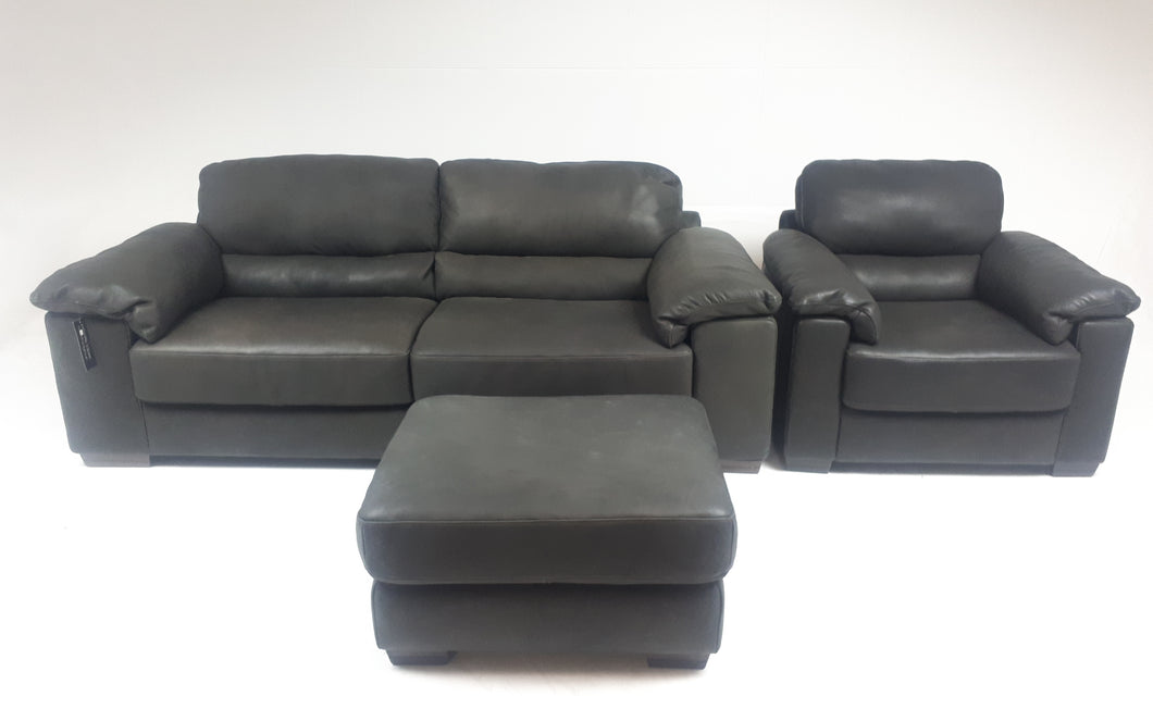 Natuzzi Cat 20 Natural Leather  3 Seater , Chair