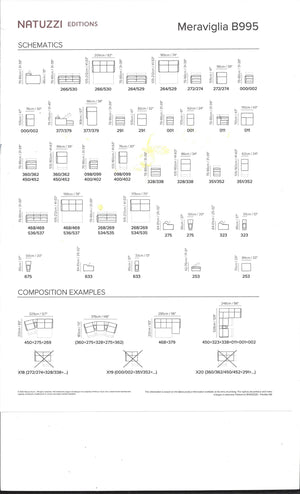 Meraviglia B995 Sofa